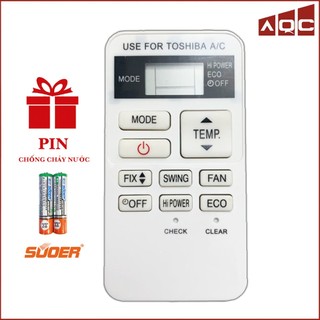 Điều khiển điều hoà toshiba ras-07bkv-e - remote máy lạnh toshiba ras-07bkv-e