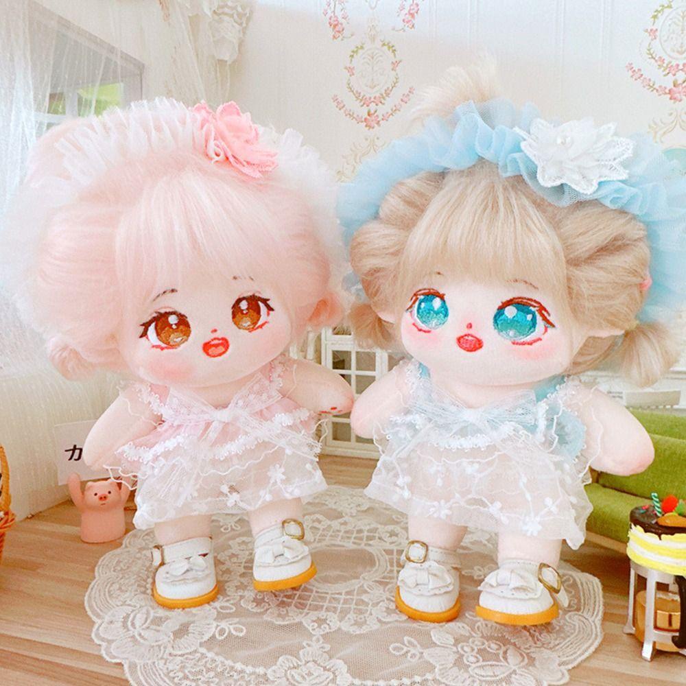 NIUYOU Băng Đô Cài Tóc Đính Búp Bê Nhồi Bông Dễ Thương