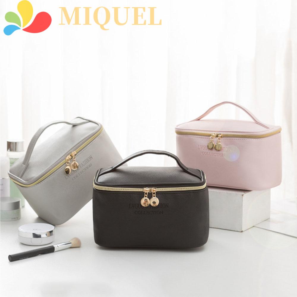 Túi Đựng Đồ Trang Điểm 3 Kiểu Có Khóa Kéo Sức Chứa Lớn Tiện Dụng