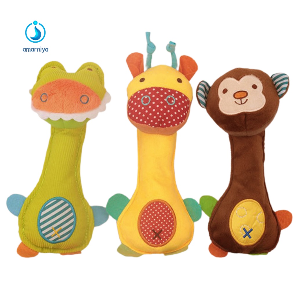 Lục Lạc Hình Thú Nhồi Bông Dễ Thương Cho Bé