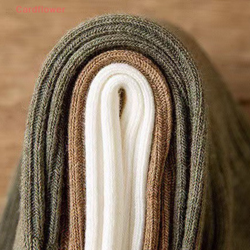 < Cardflower > Vớ Nam Màu Trơn Đơn Giản Vừa Vặn Bốn Mùa Mới