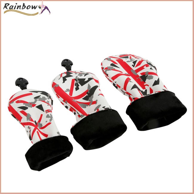 Vỏ Bọc Bảo Vệ Đầu Gậy Đánh Golf In Hình Cờ Anh Quốc Ut Iron Club Bằng Gỗ Có Thể Thay Đổi Được