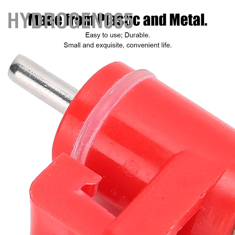Hydrogen065 20 Con Gà Nước Núm Vú Uống Ăn Tự Động Màu Đỏ Nhựa Gia Cầm Trang Trại Vật Tiếp Liệu