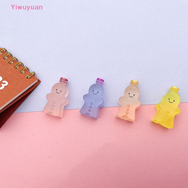 2 Búp Bê Người Bánh Gừng Bằng Nhựa Phát Quang Dễ Thương Mới