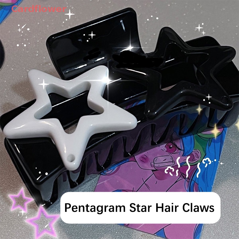 Kẹp Tóc Hình Ngôi Sao Năm Cánh Phong Cách Lolita Đáng Yêu Y2k