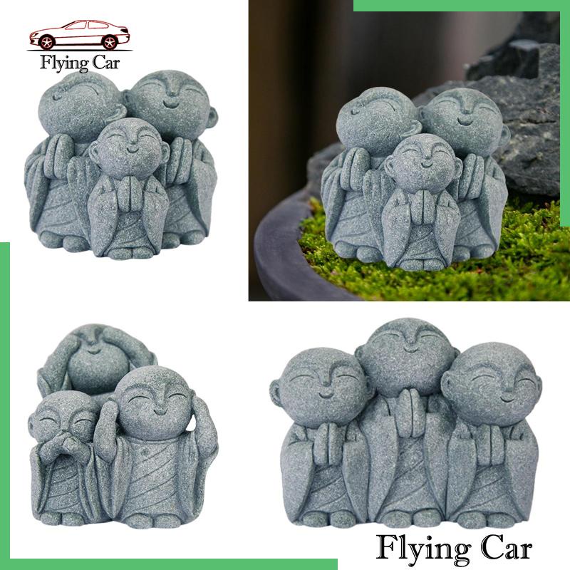 [Lzdjfmy2] Mô Hình Tượng Phật Trang Trí Hồ Cá / Tiểu Cảnh Để Bàn / Xe Hơi