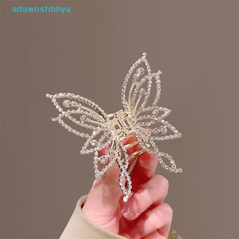 Kẹp Tóc Hình Bướm Màu Vàng Kim Thời Trang Cho Nữ