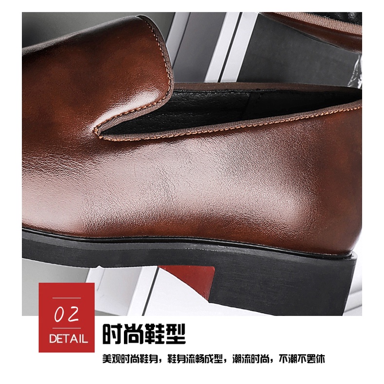 Giày Lười Da Sang Trọng Cho Nam, size 38-48