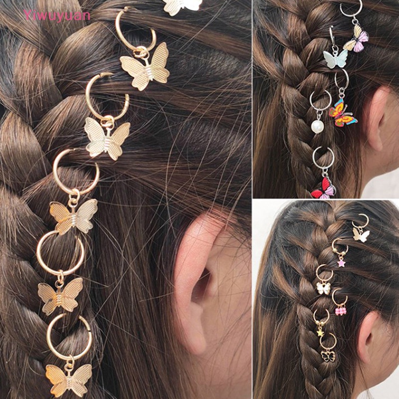 (MớI) Bộ 6 KẹP TóC HìNh Ngôi Sao BướM Xinh XắN