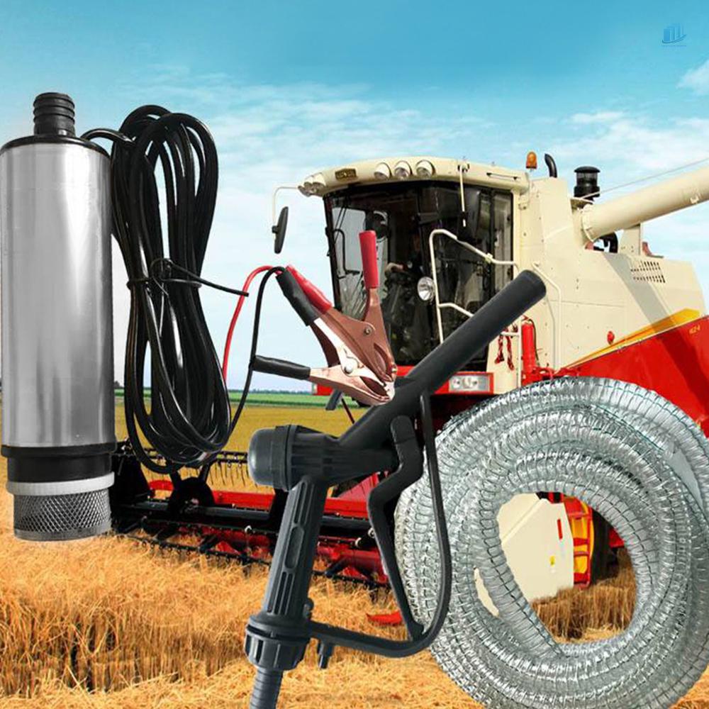 Máy Bơm Nhiên Liệu 51mm Kèm Màn Hình Hiển Thị DC 12V / 24V (s2mwvn)