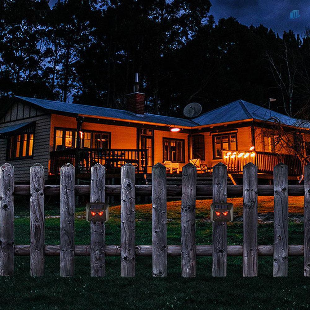 Thiết Bị Đuổi Chim Bằng Đèn LED Đỏ Sử Dụng Năng Lượng Mặt Trời (s2mwvn)