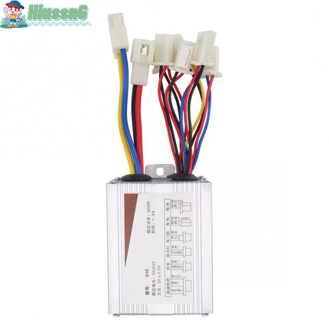 Bộ Điều Khiển Động Cơ Chổi Than 12V / 24V / 36V / 48V 500 / 800W DC Cho Xe Đạp Điện