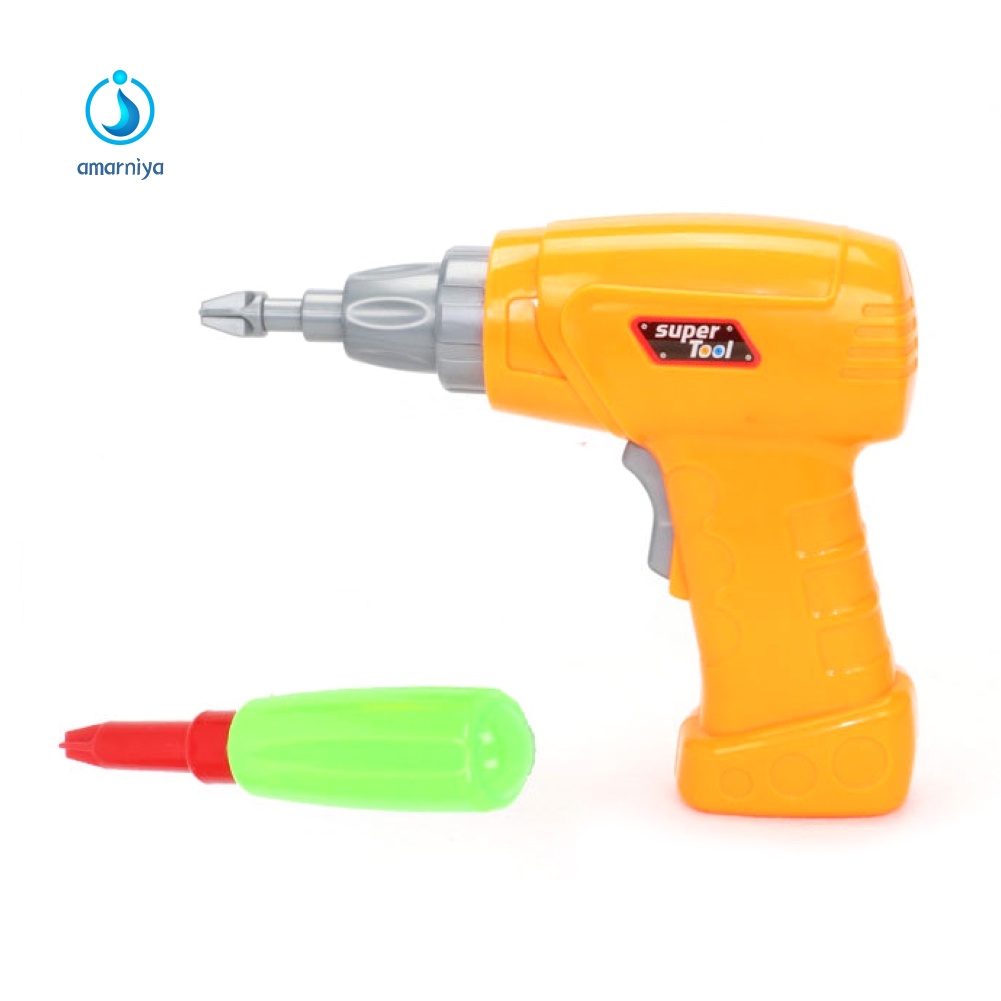 Khối Lắp Ráp Thủ Công Kèm Tua Vít Điện Cho Bé