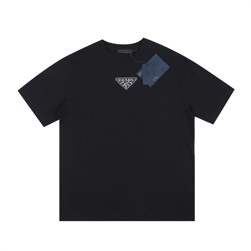 Áo Thun Trơn Dệt Kim Cổ Tròn Ngắn Tay Thời Trang Unisexu5Ersyhrdf Pr-ad88