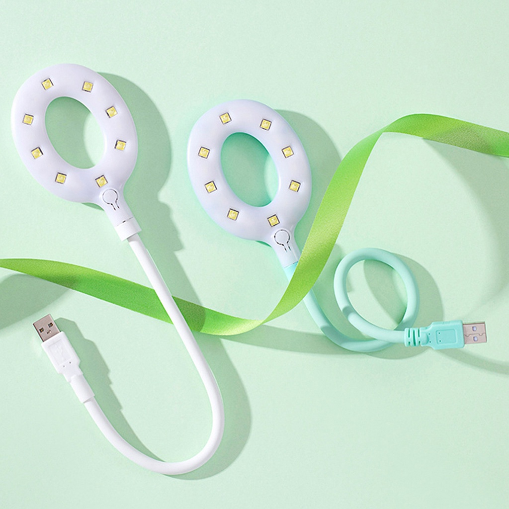 Đèn LED Sấy Khô Móng Tay Bằng ABS Hai Góc Có Thể Điều Chỉnh Tiện Dụng