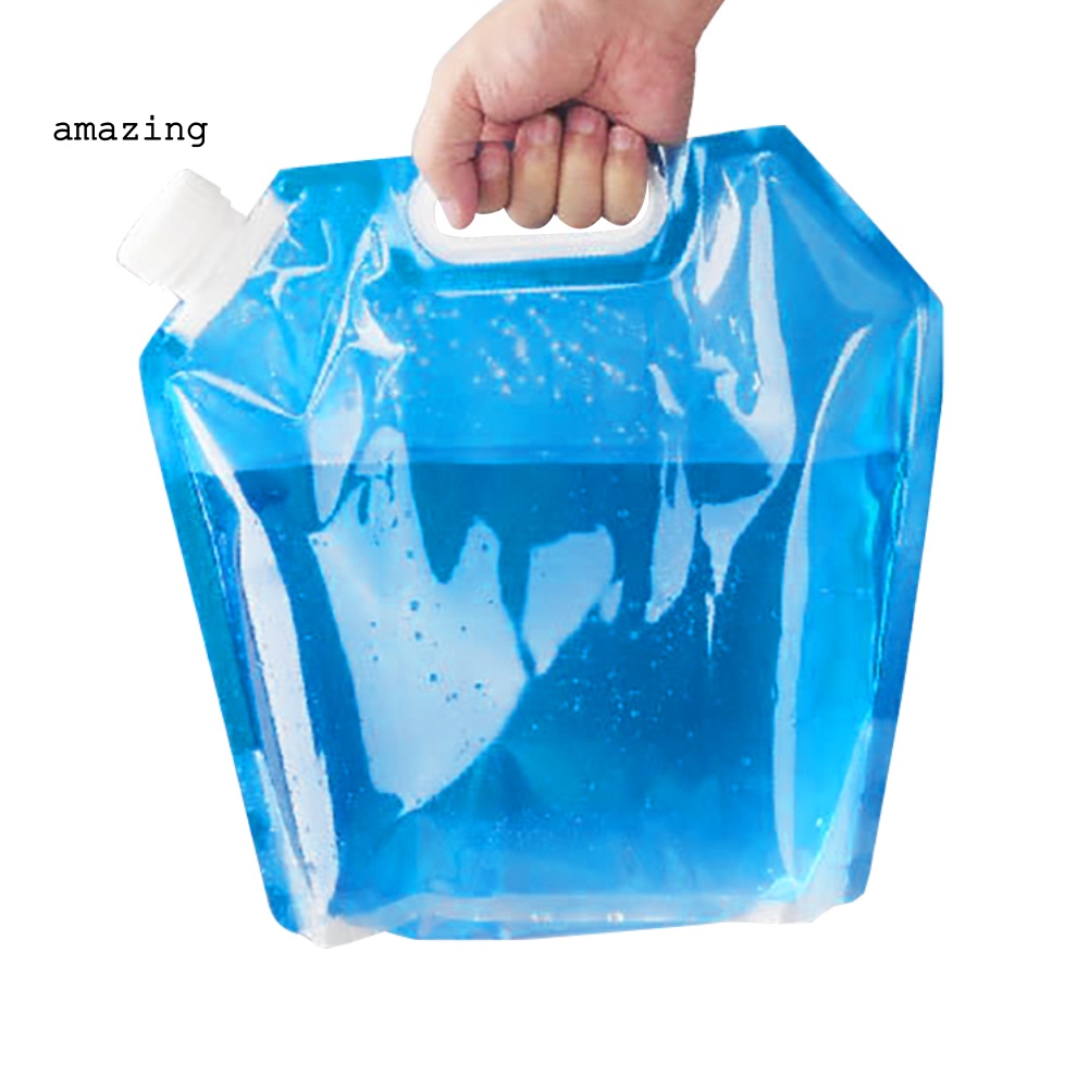 Túi Đựng Nước Có Thể Gấp Lại 3 / 5 / 10L Tiện Dụng Khi Đi Cắm Trại