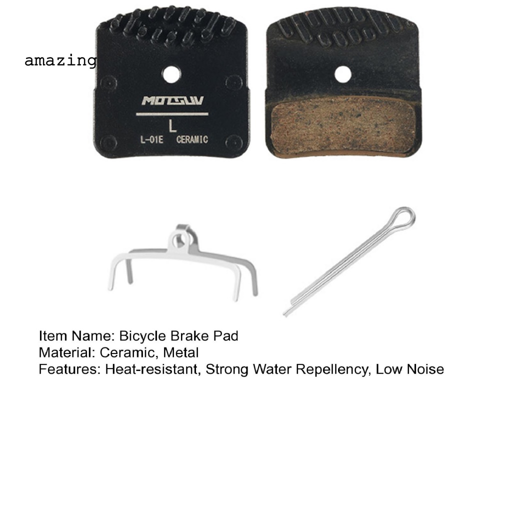1 Bộ Má Phanh Xe Đạp Leo Núi MTB Chống Nhiệt Dễ Lắp Đặt