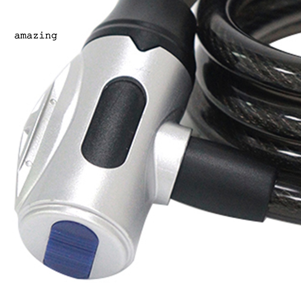 Ổ Khóa Xe Đạp Bằng Hợp Kim Kẽm Hình Trụ Chống Mòn / Bụi Bẩn Tiện Dụng