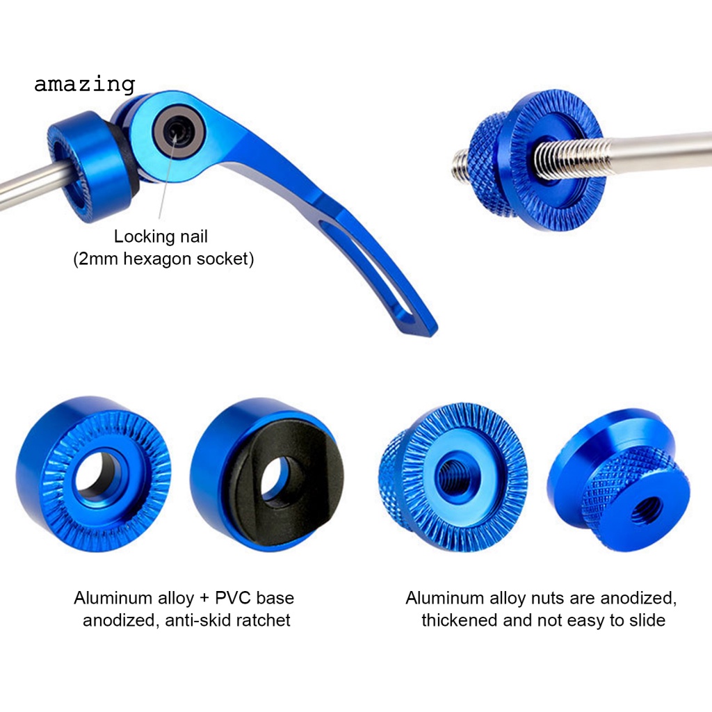 Trục Bánh Xe Đạp Bằng Hợp Kim Nhôm Chống Mòn Tiện Dụng