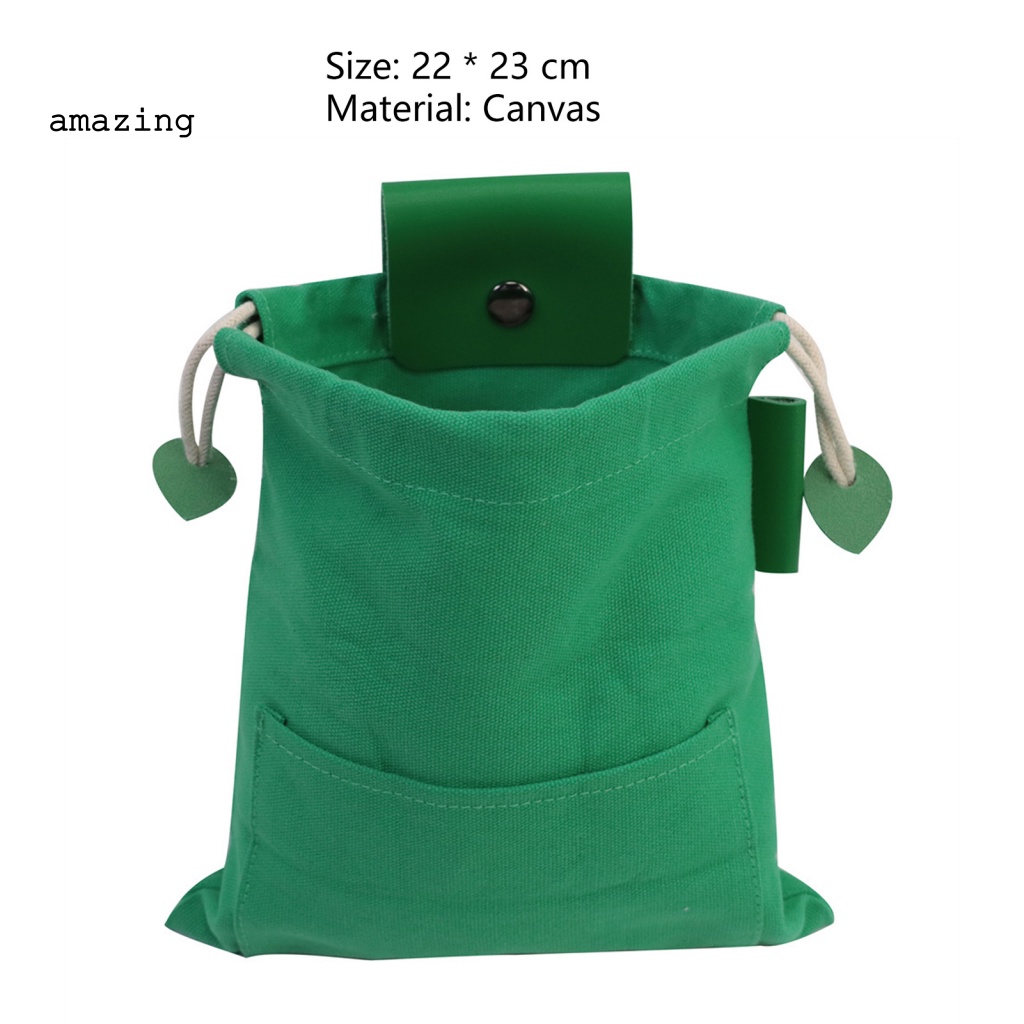 Túi Đựng Trái Cây Bằng Vải Bạt Bền Chống Bụi Cho Hoạt Động Ngoài Trời