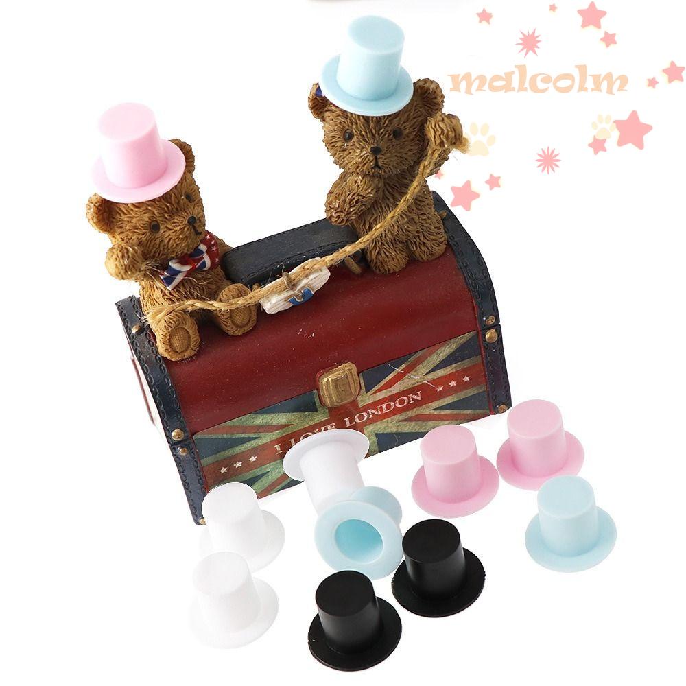 Set 20 Mô Hình Nón Chú Hề Mini Bằng Nhựa Độc Đáo Trang Trí Nhà Cửa DIY