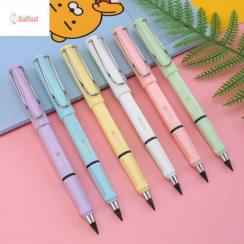 💜Bút chì vĩnh cửu Bút chì không cần gọt nhiều màu sắc nét mịn (có tẩy kèm trong bút)