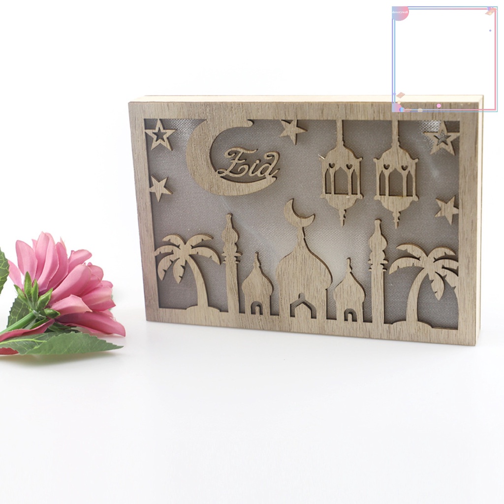 [DDJ] Đèn Ngủ LED Hình Chữ Nhật / Vuông Viền Mềm Tiết Kiệm Năng Lượng Họa Tiết Tinh Tế Trang Trí Thủ Công