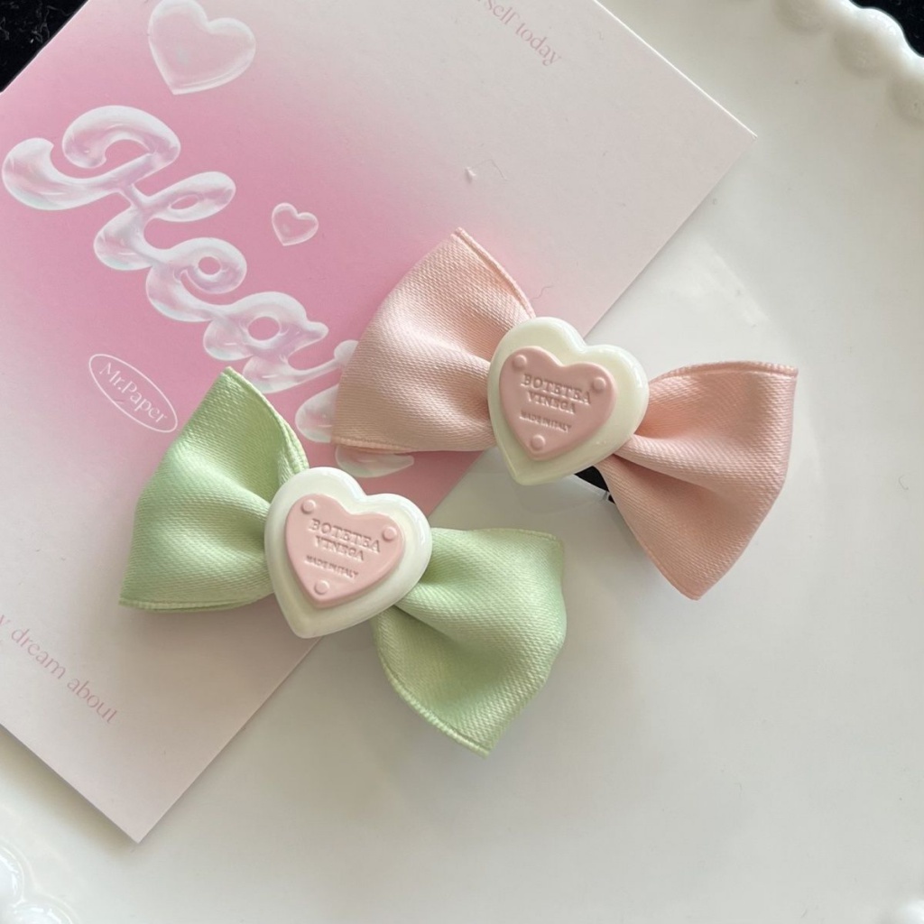 [F &amp; X] Kẹp Tóc Nơ Phong Cách Mori Dễ Thương Dành Cho Nữ