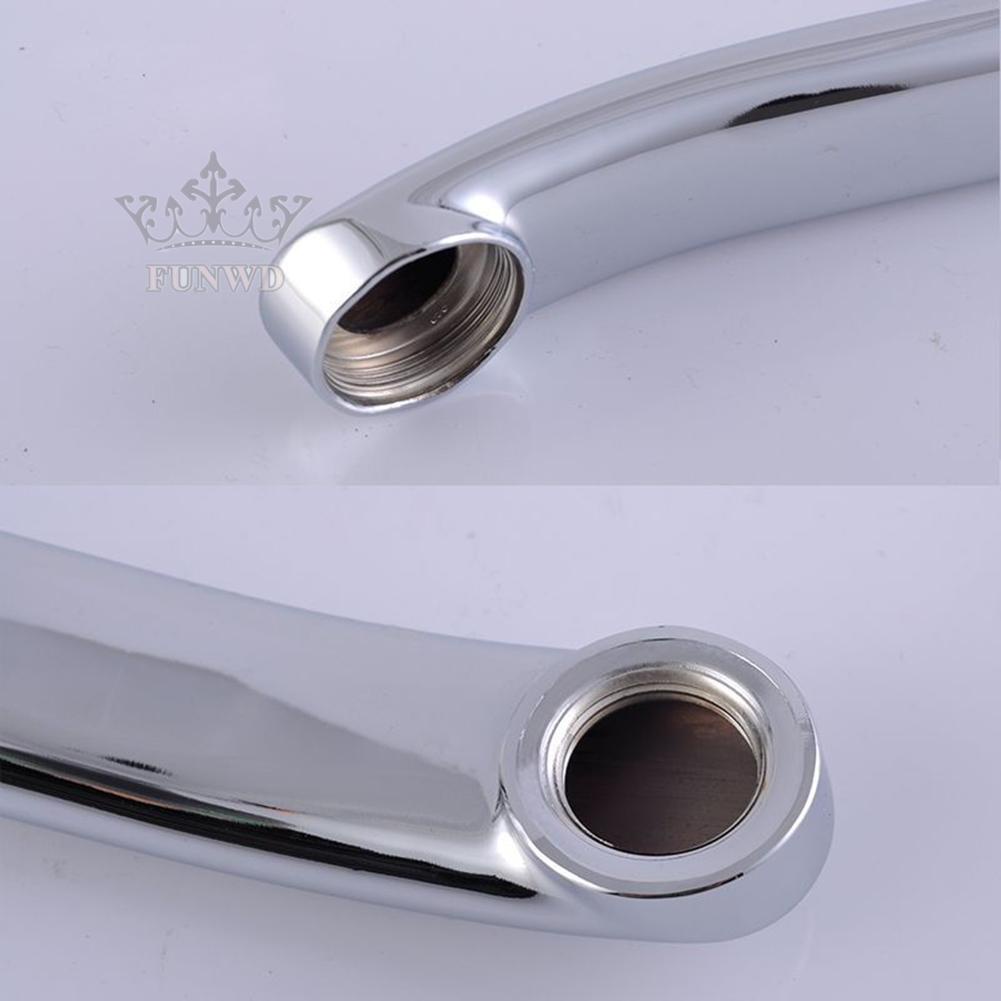 Ống Nối Dài Vòi Nước Gắn Tường Màu Bạc Thay Thế Tiện Dụng Cho Nhà Bếp