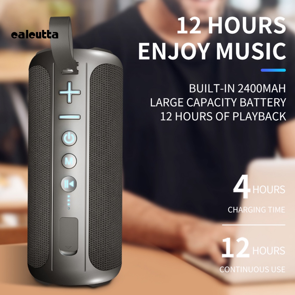 Loa Không Dây Âm Thanh Siêu Trầm Chống Thấm Nước IPX5 Bluetooth 5.1 Chuyên Dụng Cho Gia Đình