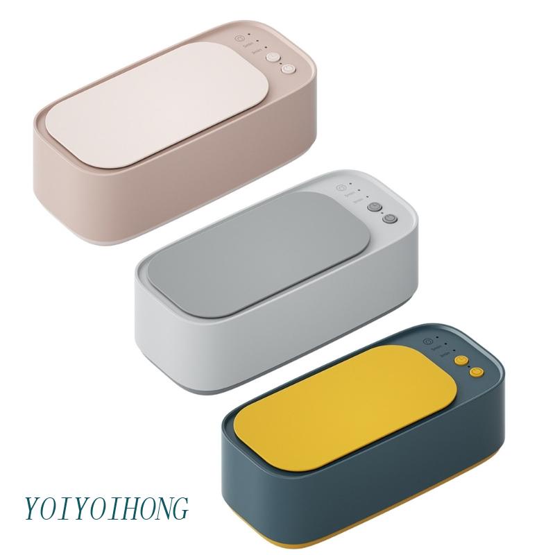 Máy Làm Sạch Trang Sức Sử Dụng Sóng Siêu Âm Xoay 360 Tiện Dụng