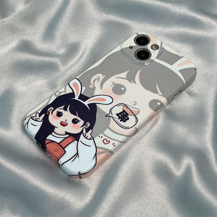 Ốp Điện Thoại Họa Tiết Ba Lô Xinh Xắn Dành Cho Apple 12 14131114Ốp Điện Thoại Cứng Thời Trang Cho Cặp Đôi PWUD