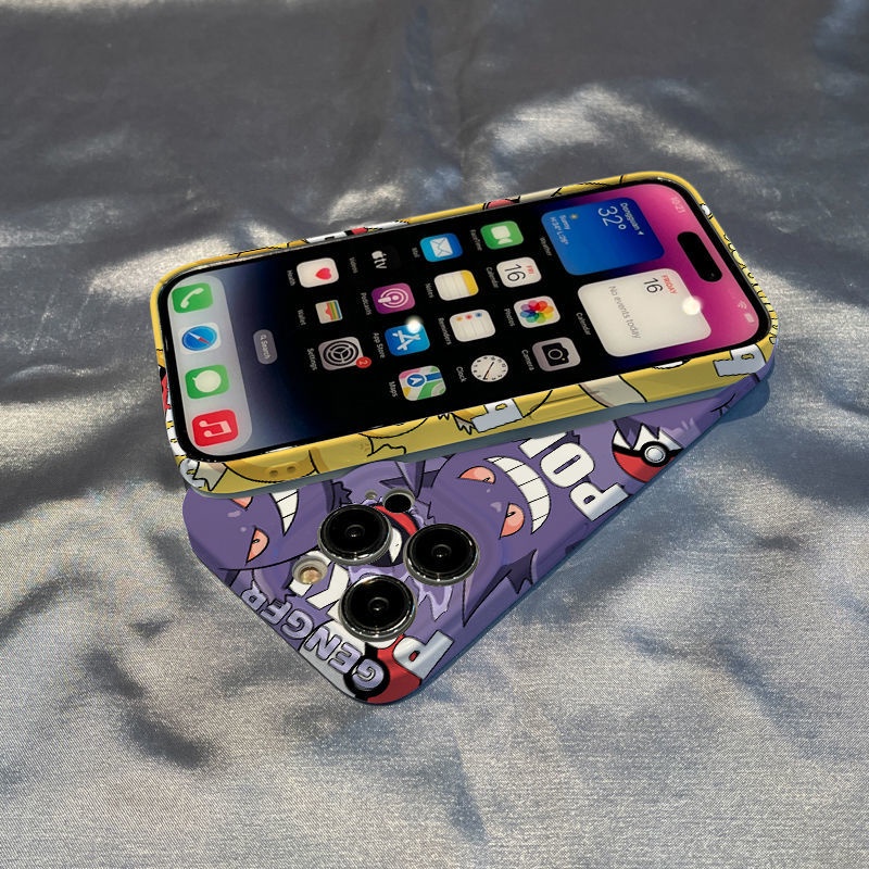 Ốp Điện Thoại Cứng Họa Tiết Chú Vịt Dễ Thương Cho Iphone 11 Apple / iPhone12promax / 147plus8xr / 13 Gengar /