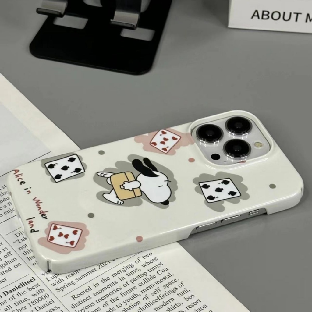 Ốp Điện Thoại Cứng Họa Tiết Hoạt Hình Cún Cưng Dễ Thương Cho Iphone 12 Xsmax 11Pro 14pro 13pro xr XS2W