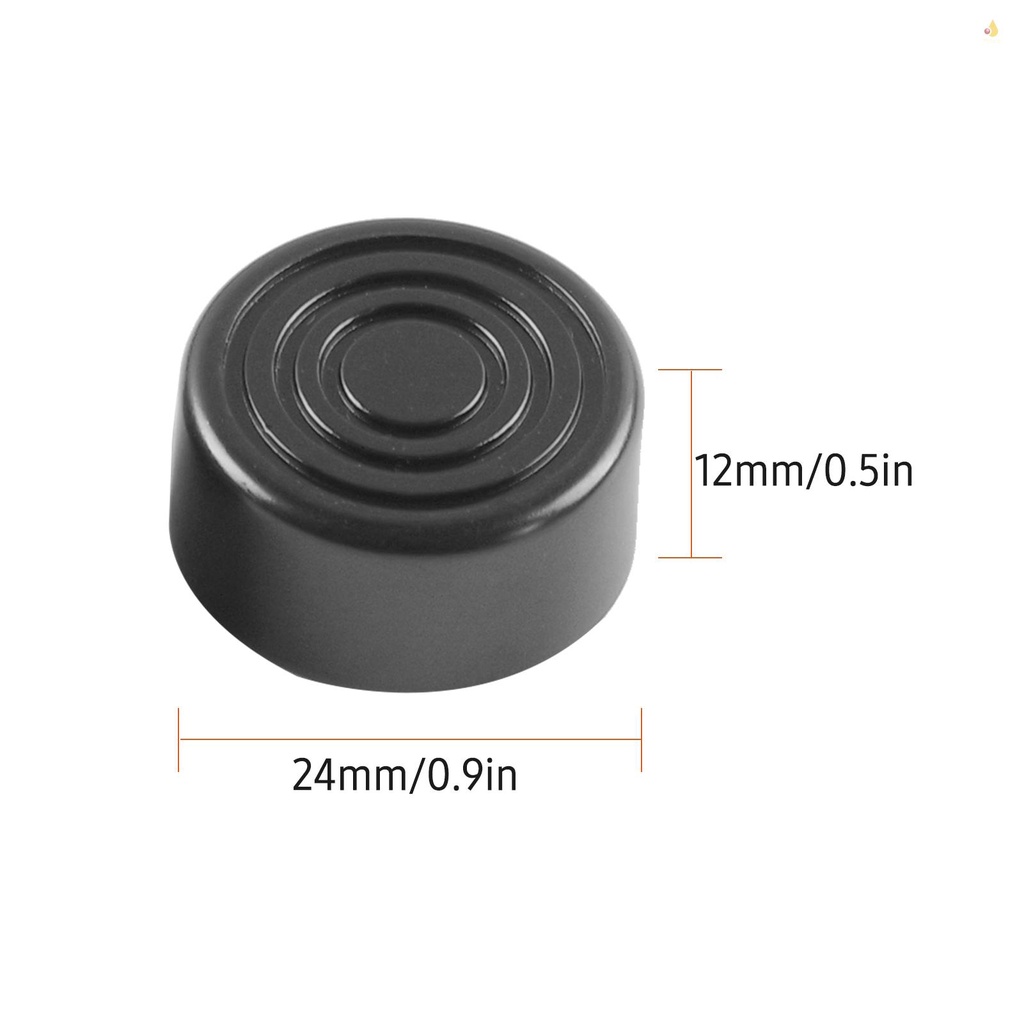 Set 3 Tấm Chắn Bảo Vệ Bàn Đạp Hiệu Ứng Đàn Guitar Bằng ABS Màu Đen