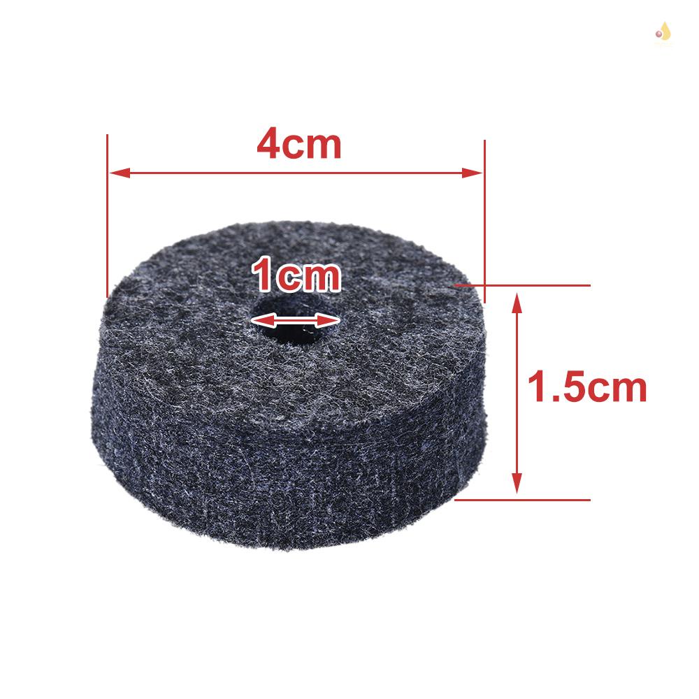 Bộ 10 Vòng Đệm Cymbal Chuyên Dụng Cho Trống Cymbal Có Giá Đỡ