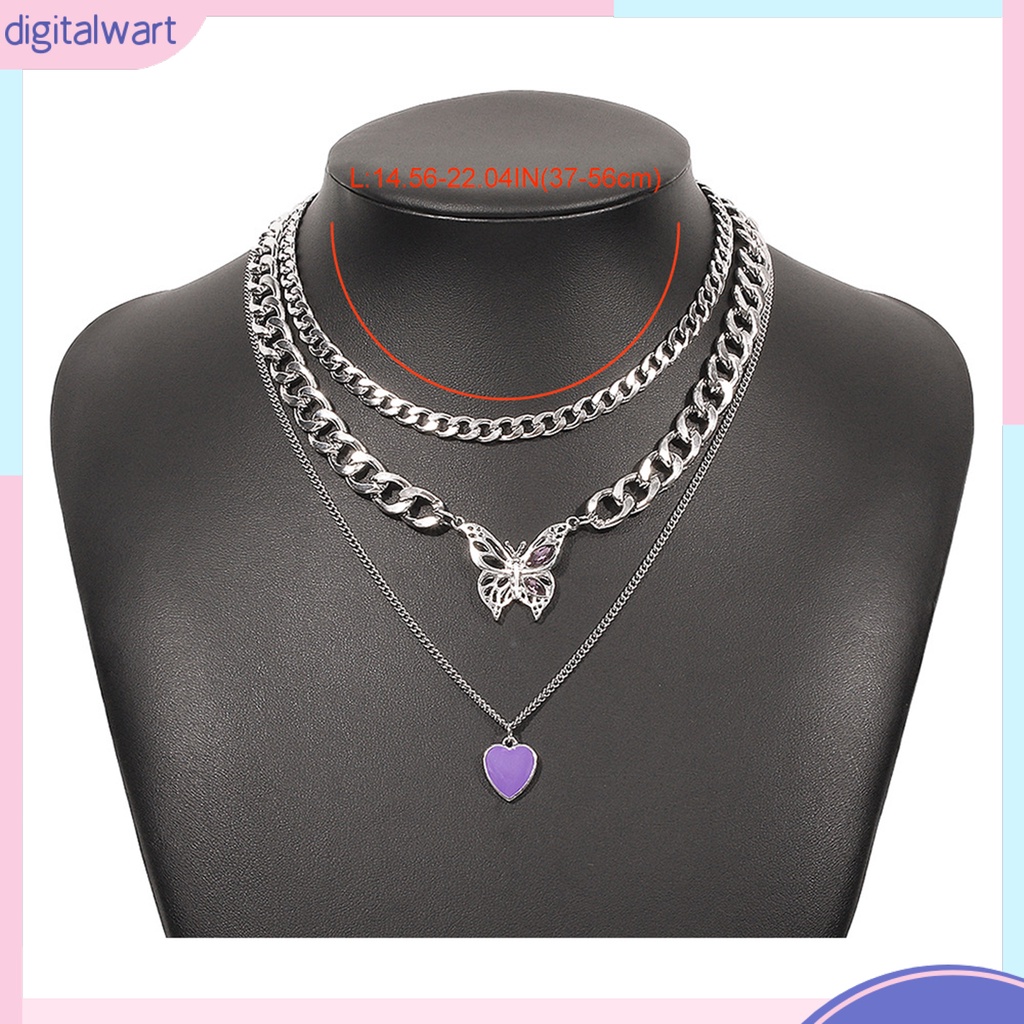 Vòng cổ Nhiều Lớp Đính Đá Thời Trang Dành Cho Nữ