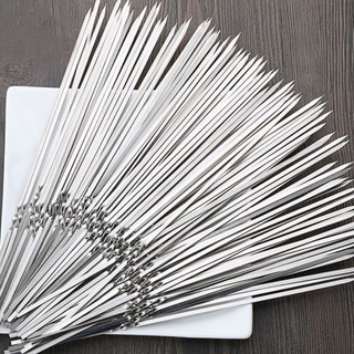 Ống xiên que bằng thép không gỉ chuyên dụng cho nướng thịt bbq