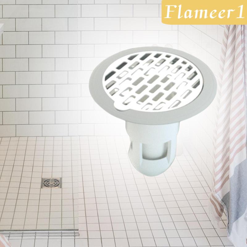 1 Phụ Kiện Chèn Lỗ Thoát Nước Sàn Nhà Tắm Hình Tròn Chống Mùi Hôi