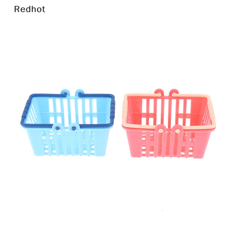 < Redhot > Giỏ Mua Sắm Đồ Chơi Mini Cho Nhà Búp Bê