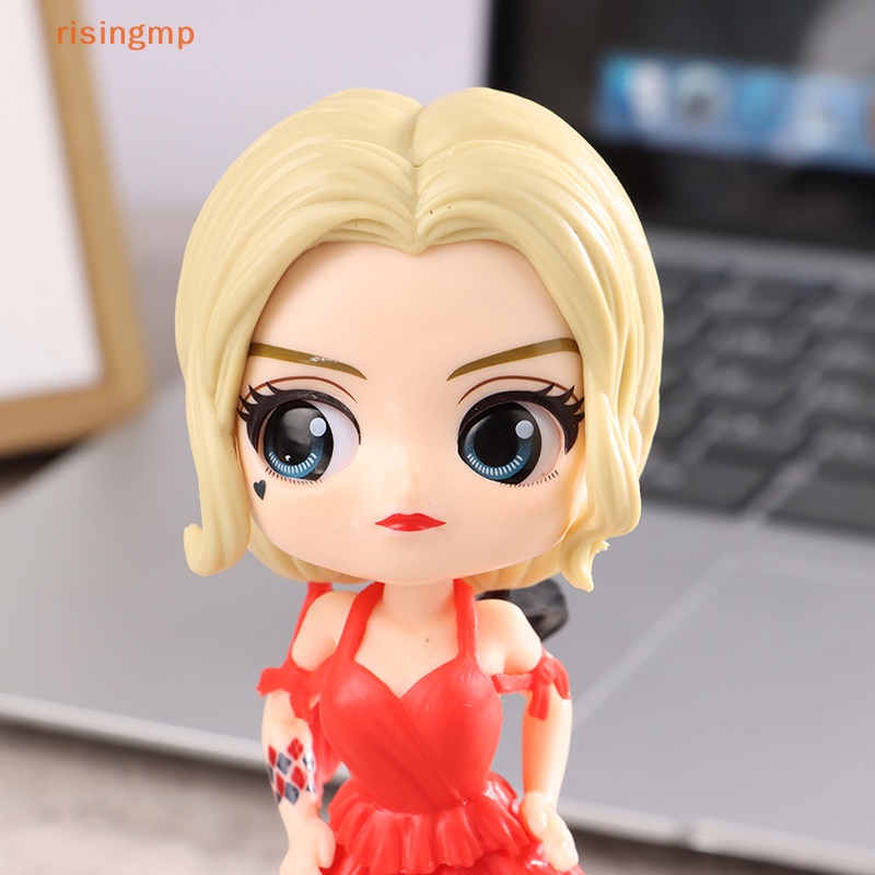 Mô Hình Nhân Vật Harley Quinn Bằng PVC Dễ Thương Dùng Trang Trí Bàn Làm Việc