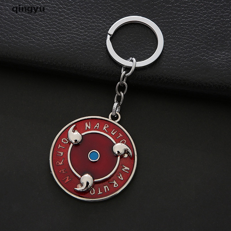 Móc Khóa Kim Loại Hình Nón Đầu Lâu / Bánh Lái Xoay Được Mẫu One Piece Luffy