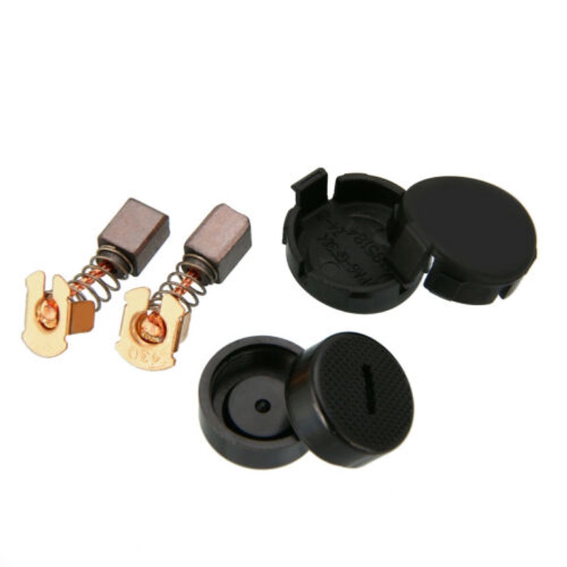 Bộ Chổi Than Và Nắp Đậy Cho Máy Mài Makita BGA450 BGA452 DGA452 GA400 BGA402