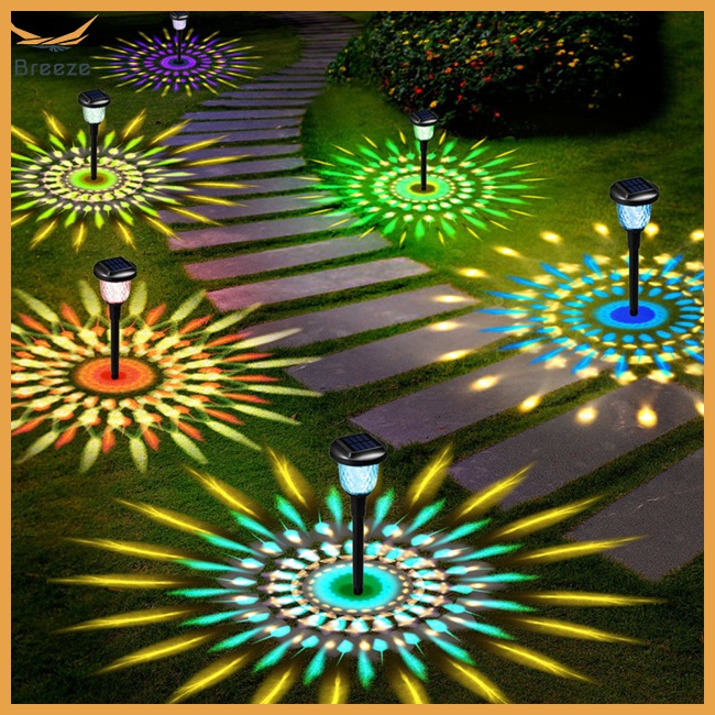 Đèn Led Ip65 Chống Thấm Nước Sử Dụng Năng Lượng Mặt Trời Trang Trí Sân Vườn