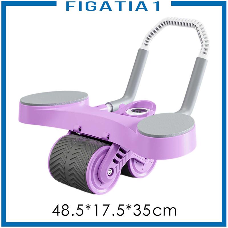 [figatia1] Dụng Cụ Lăn Tập Cơ Bụng Tại Nhà Hai Bánh Xe Cho Nữ