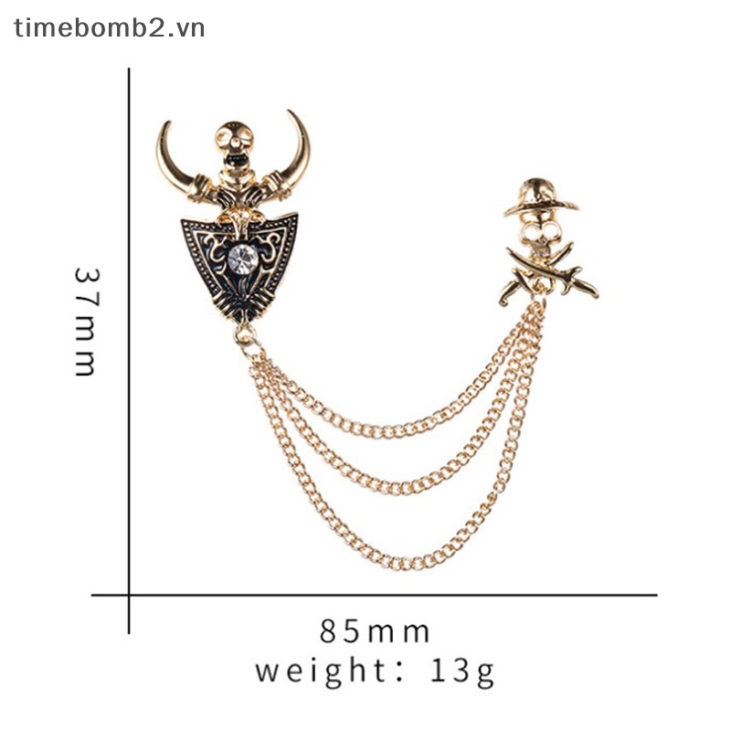 1 Huy Hiệu Cài Áo Hình Đôi Cánh Thiên Thần / Rồng / Mỏ Neo Thời Trang Cho Nam Và Nữ