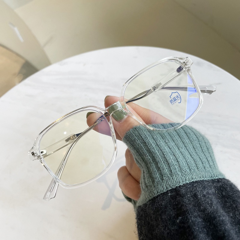 Kính Mát Tr90 Gọng Lớn Chống Ánh Sáng Xanh Thời Trang Mới Cho Nam Và Nữ