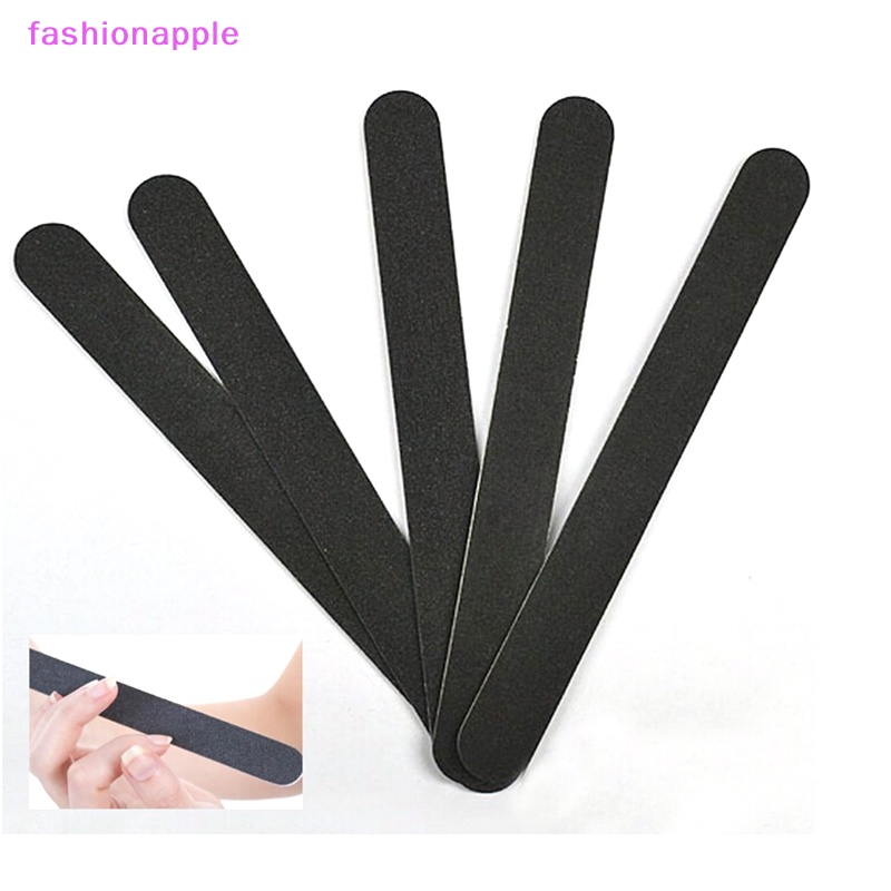 Bộ 10 Cây Dũa Móng Tay Màu Đen Chuyên Dụng Cho Salon