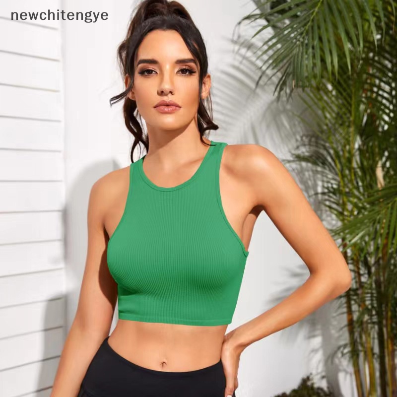 Áo Croptop Dệt Kim Phong Cách Thể Thao Thời Trang Đường Phố Cho Nữ