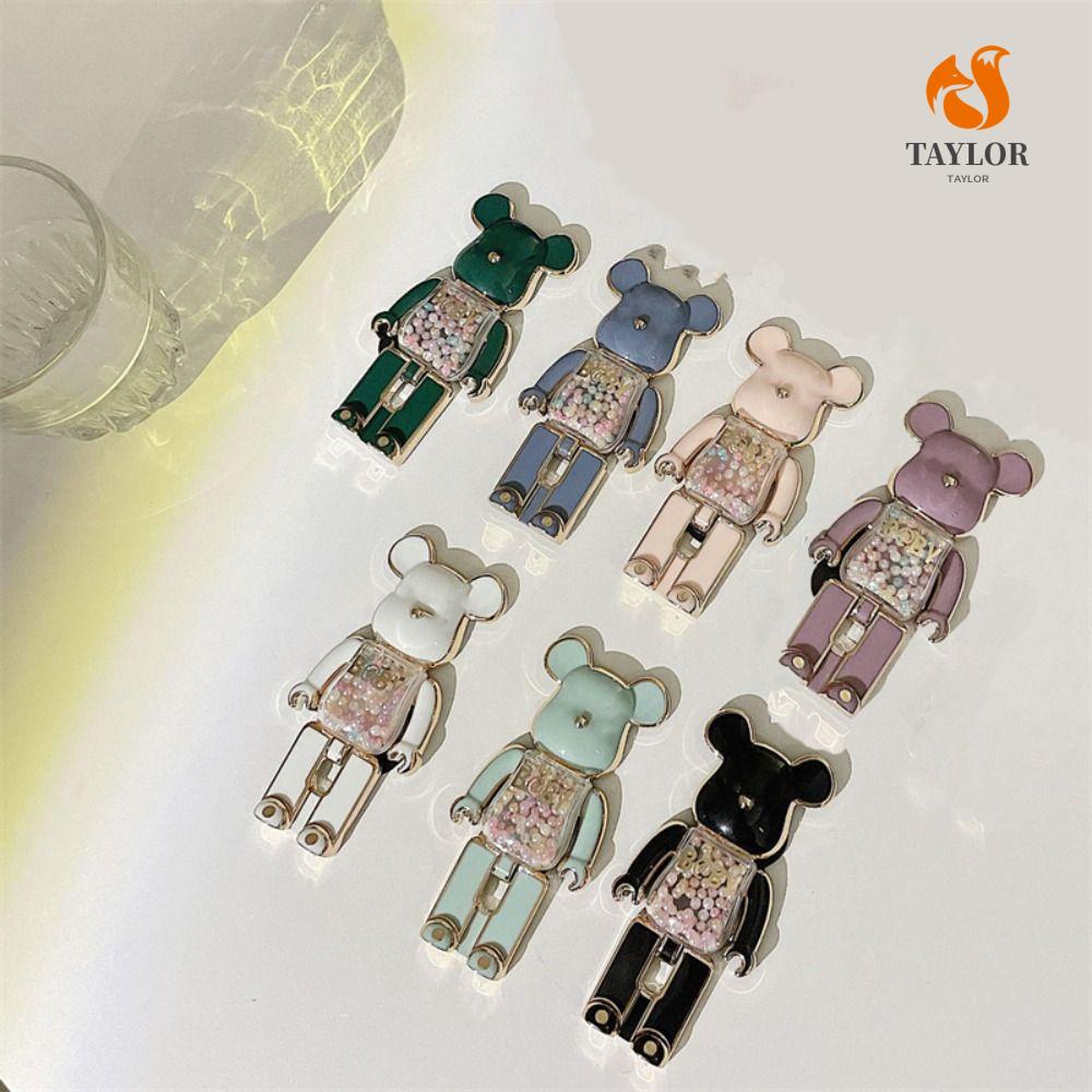 Taylor1 Giá Đỡ Điện Thoại Hình Gấu Hoạt Hình 3D Dễ Thương